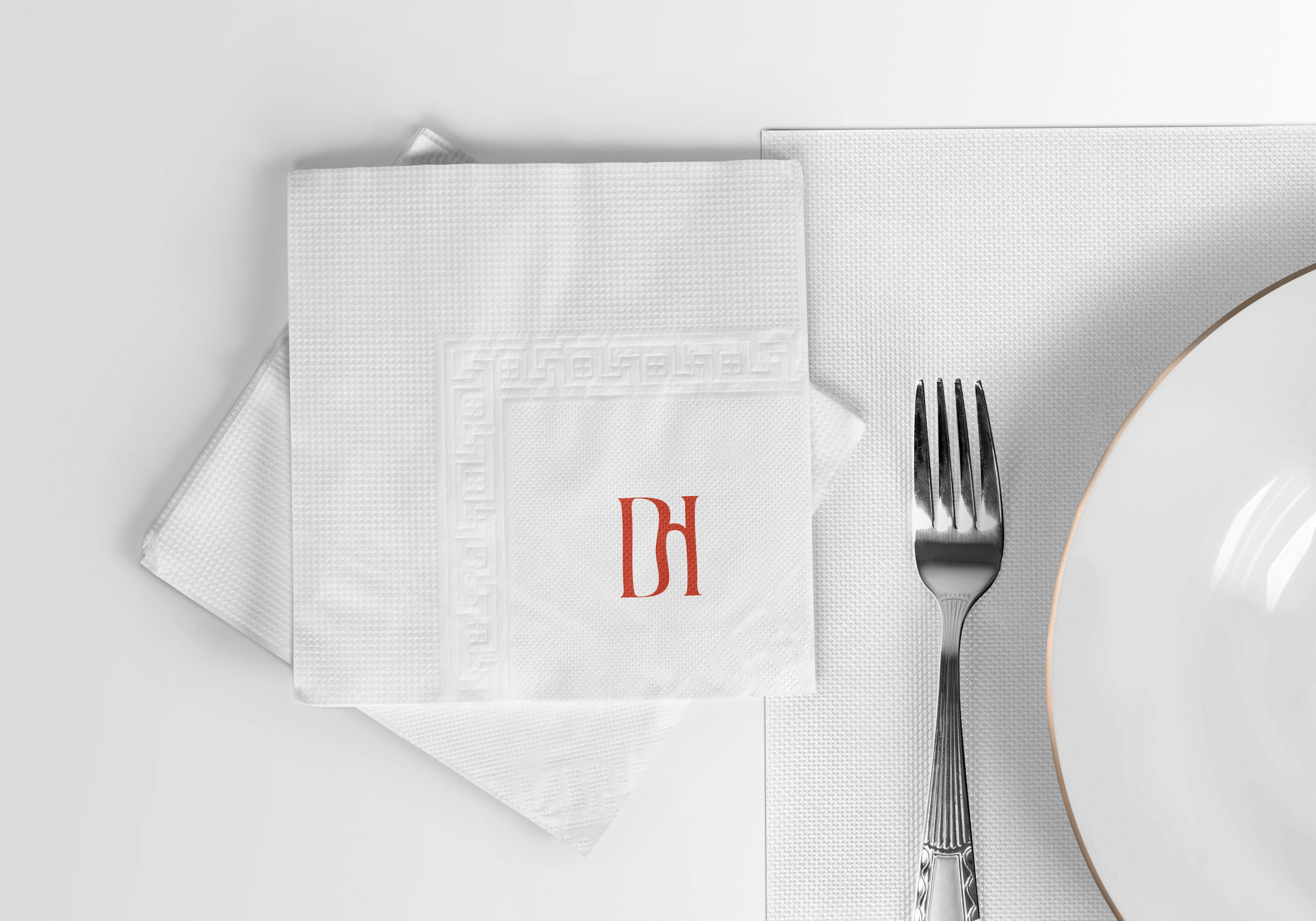 Drip Happens napkin mockup